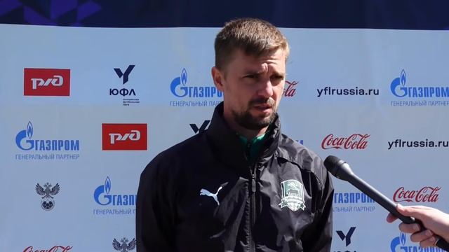 ЮФЛ-2. СШОР Зенит - Краснодар. 25-й тур. Интервью