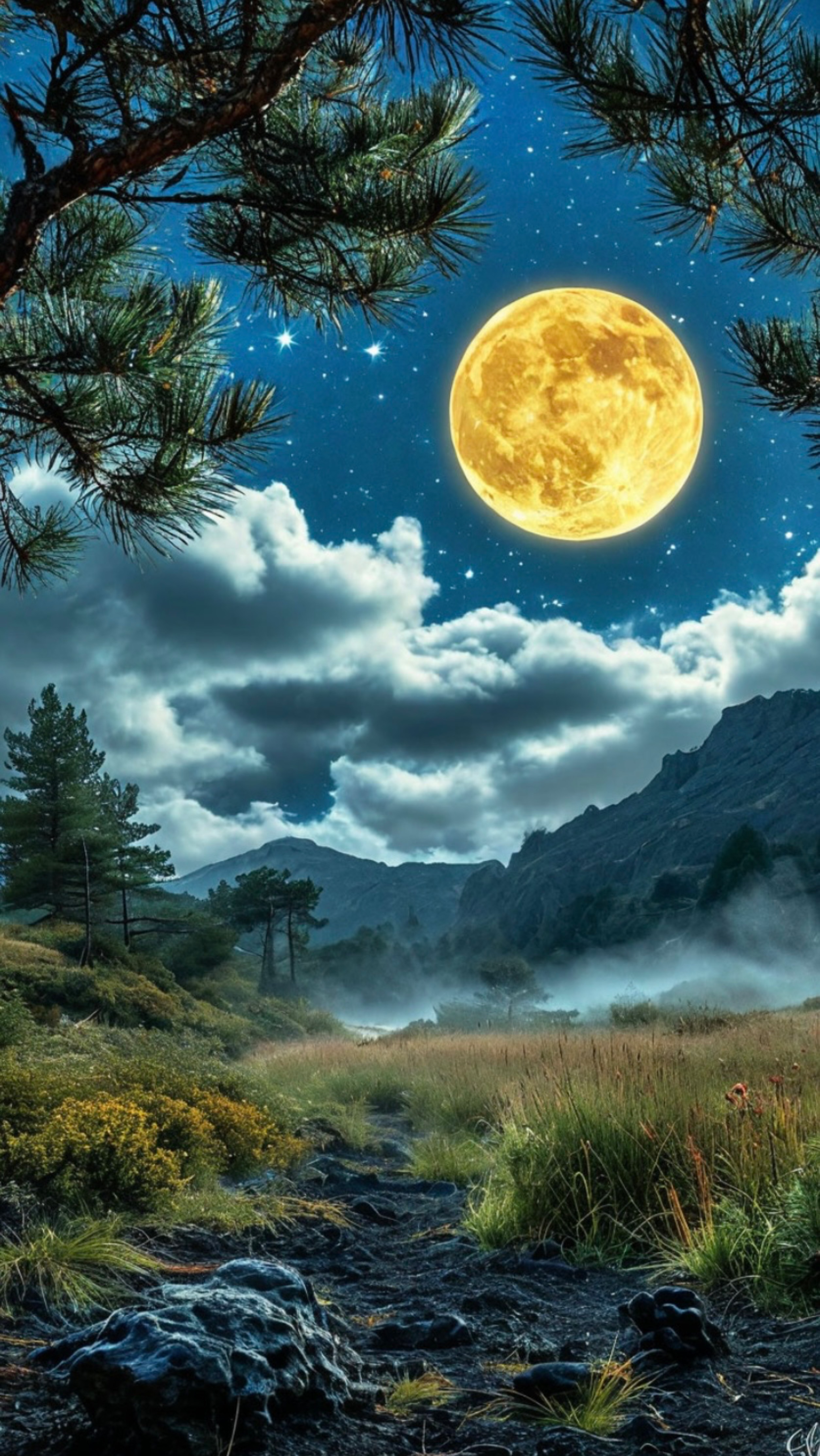 Лунный пейзаж