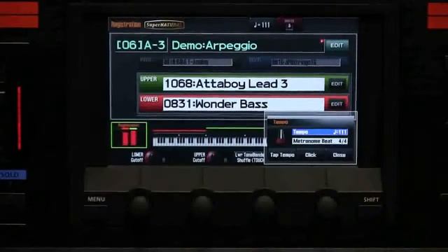 Roland JUPITER 80 Video Tutorial Parte 7 usando ARPEJADOR LEGENDADO BRASIL