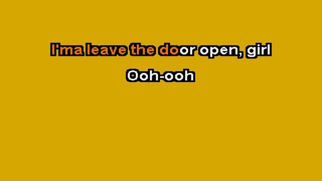 Leave The Door Open - (In the Style of Bruno Mars & Silk Sonic) (Instrumental with Lyrics)