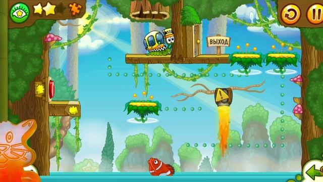 Котик Кексик встретил Муравейчика в игре Улитка Боб 2 #3 / Snail Bob 2