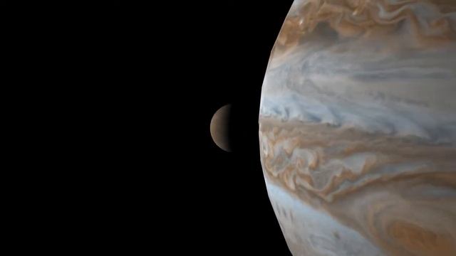 Jupiter in 3D using Maya