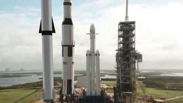 SpaceX's FH and BFR vs Saturn V