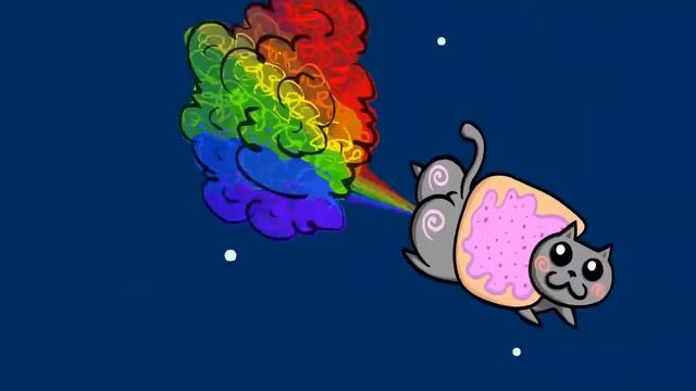 настоящий  Nyan cat