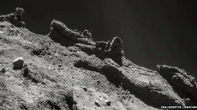 Comet landing: Organic molecules detected by Philae