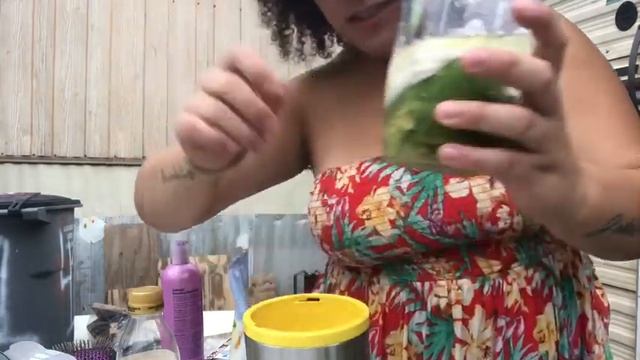 DIY Natural Avocado 🥑 hair mask