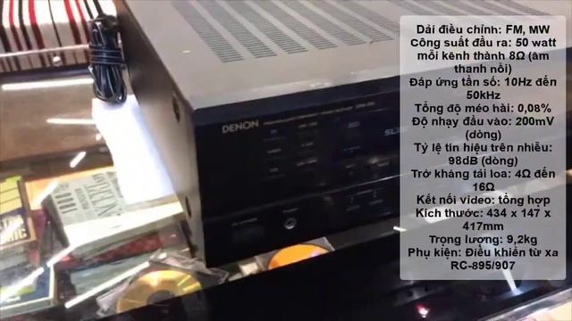 Giới Thiệu Denon DRA 295 ( KhanhAudio ) - Khanh Audio