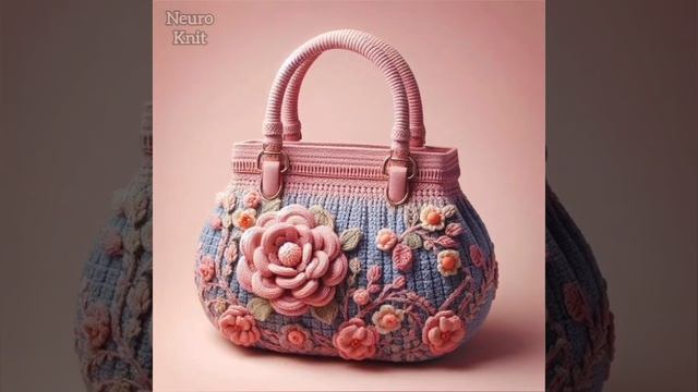 Прекрасные Вязаные сумки, идеи для вязания! DIY // Lovely knitted bags! Knitted ideas!