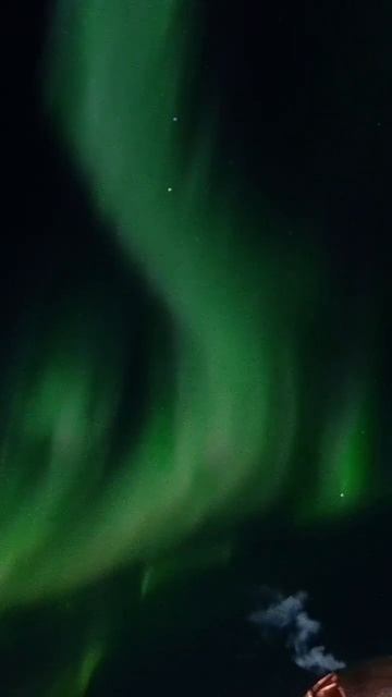 #auroravillage northern Light video real time #murmansk #северноесияние #nortnernlights #travelrus
