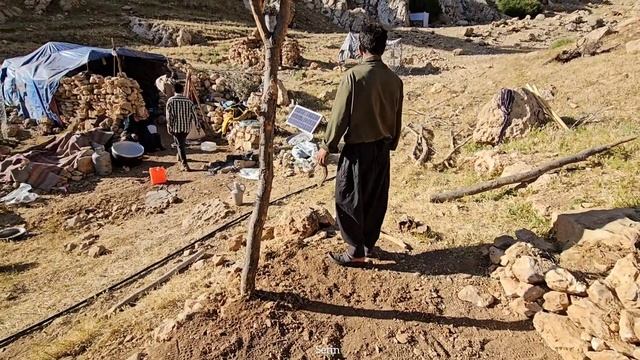 La dulce vida de la familia Setin: las aventuras de hacer cuajada en el cielo de Zagros