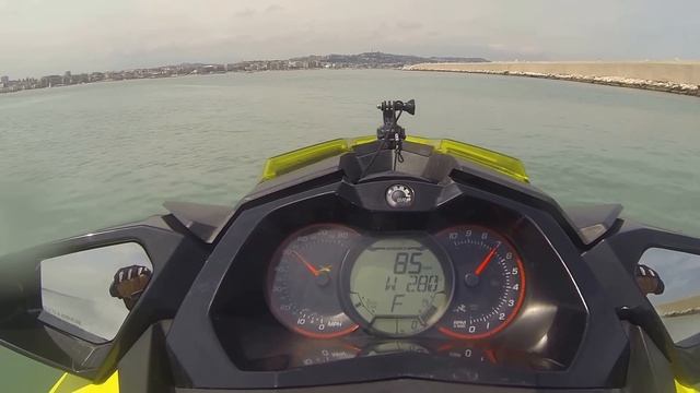 seadoo RXP 260 speed 78 Mph
