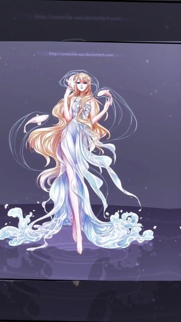 The goddess of Venus