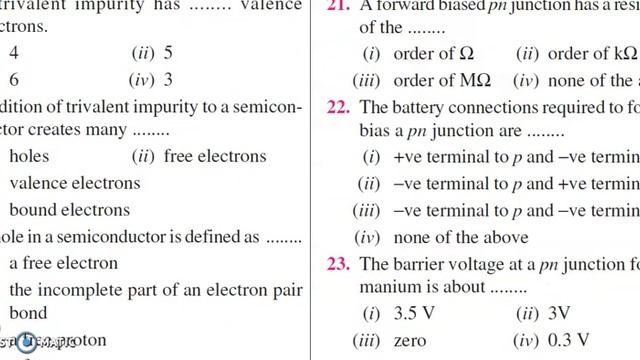 Solved MCQ on Semiconductor Physics | Basic Electronics @sajalsasmal