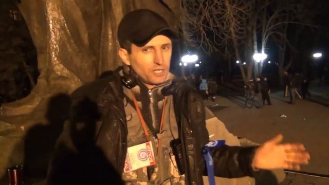Защита Луганской ОГА 22.02.14