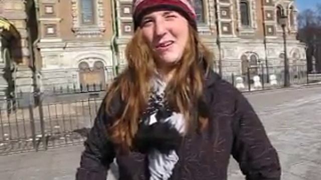 Студентка из Америки.