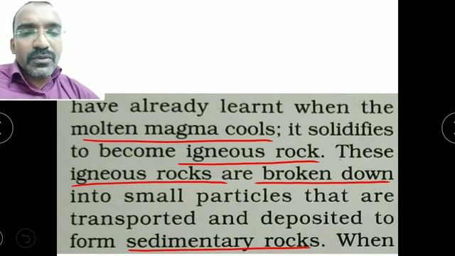 Class 7, Geography, Chapter 2 (Part 3), Rock Cycle, Inside Our Earth, In Malayalam, Jibi's classes