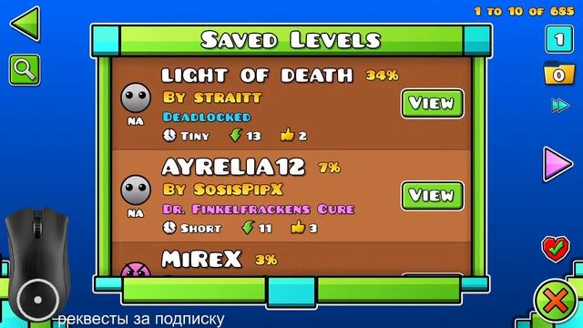 СТРИМ по GEOMETRY DASH
