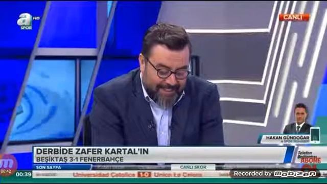 Emre bol beşiktaş marşı söyleyecek derbiye girdiği iddaayi kaybetti