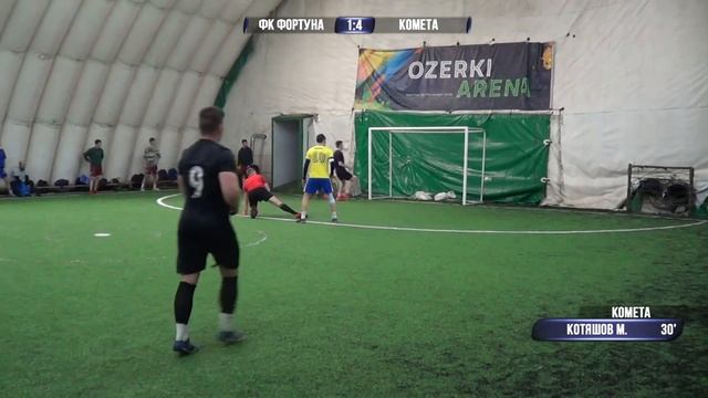 ФК Фортуна - Комета 5:7 (видеообзор)