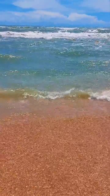 На пляже Витязево