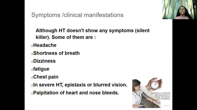 Nutritional care during hypertension