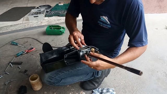 COMO FAZER A REVISÃO NO MOTOR DE POPA MERCURY 30 HP!