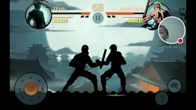 Стрим игры "Shadow Fight 2".