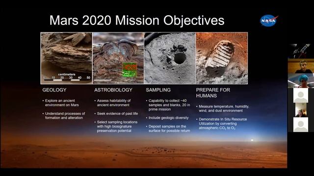 Mars 2020: Astrobiology and the History of the Red Planet @ CBPL (9/18/20)