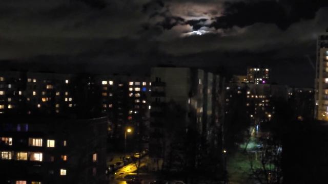 2021 21 ноября. Полнолуние над Имантой.