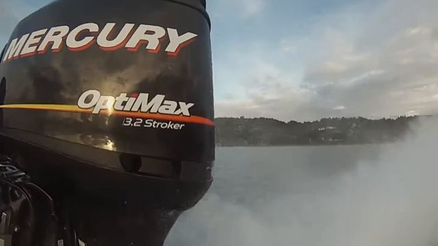 Mercury 300 xs sucking Water