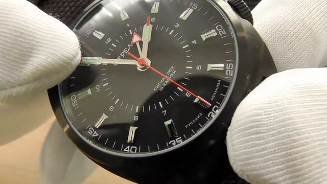 Review of Strela SIG44 и SIG44IPB w. Poljot 2612.1 movement on strap.