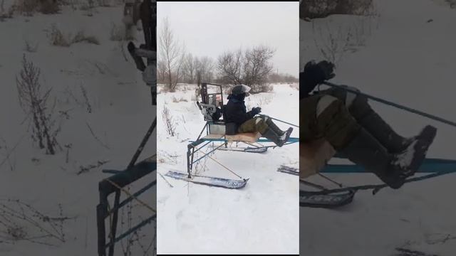 Аэросани 9л.с.