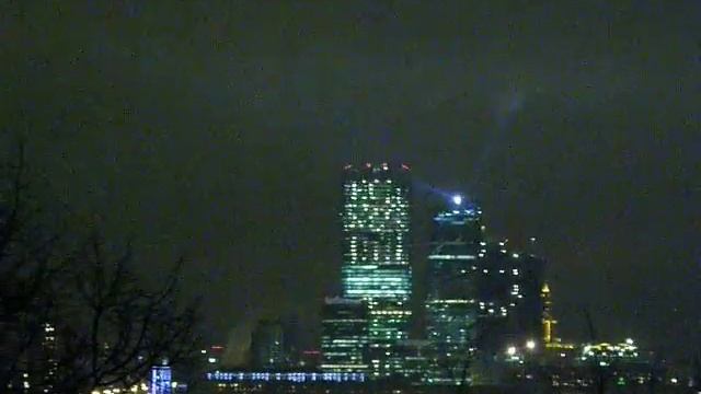 Moscow-City lights
