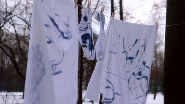Арт-объект "Не отстиралось"