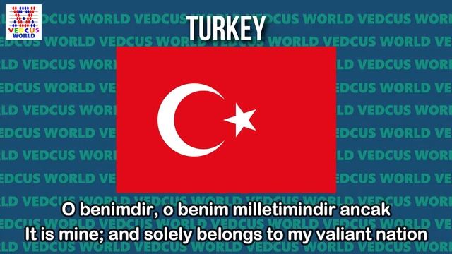 Turkey National Anthem | İstiklal Marşı | Vedcus World