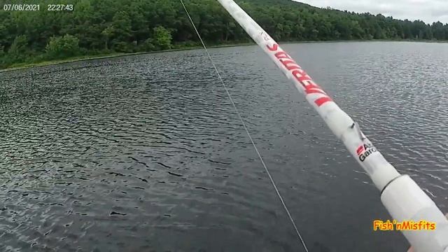 Lily Lake testing Mercury outboard and some fishing