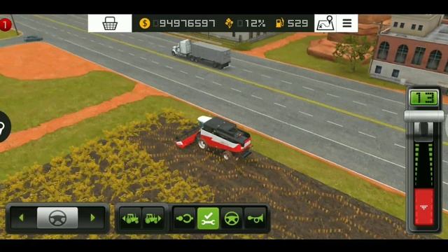 Canola Harvesting in Farming Simulator18//Rotesel Mash Acros 595 Plus Harvester//Fs18