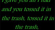Bruno Mars- Grenade w/ Lyrics