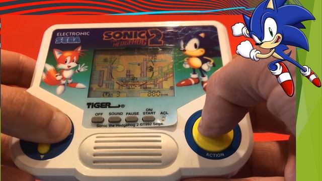 SONIC 2 LCD GAME TIGER ELECTRONICS
