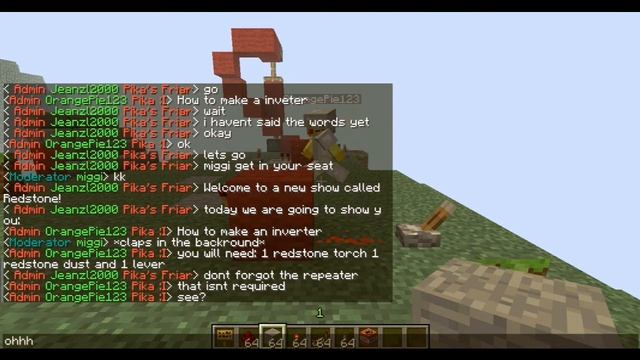 Minecraft: Redstone: How to make an Inverter