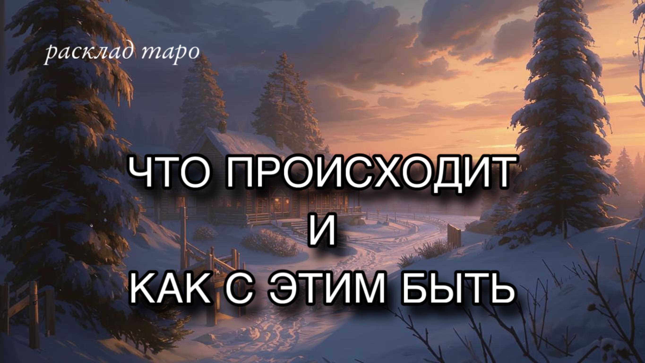 Что происходит? Как с этим быть? [расклад таро] [гадание онлайн]