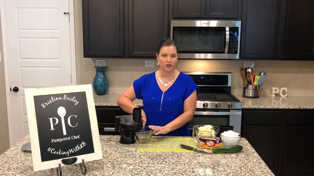 Pampered Chef Multi-Grater & Slicer Demonstration