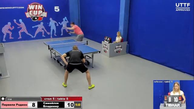 19:30 Пирвели Родион 3-1 Самойлов Владимир cтол 5 ЮГ-3 05.07.21