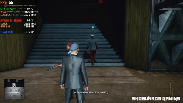 「Hitman 3」| GTX 1650 | Asus TUF Gaming FX505DT | 1080p