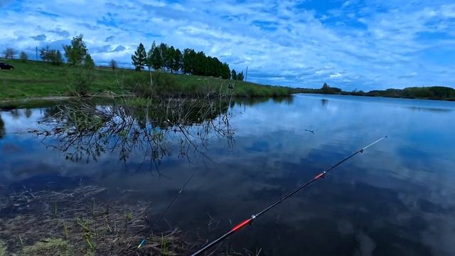 РЫБАЛКА В ДОЖДЬ: КАРАСЬ В МАЕ ОТЛИЧНЫЙ УЛОВ