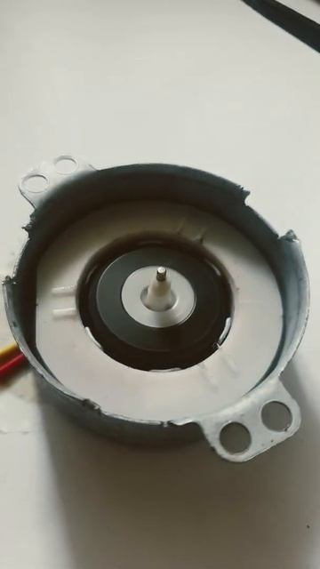 Fan, Small motor, Synchronous motor, AC 220v 60hz 4w, Coil 9.3k ohm,  Magnet rotor, howto working ?