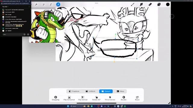 I draw Random SONIC SHIP ART | Live Stream Edition