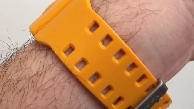 Casio GA-100A-9A yellow G-Shock GA-100