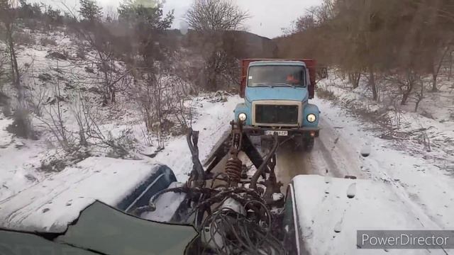молотим кукурудзу в -10°с