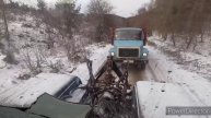 молотим кукурудзу в -10°с